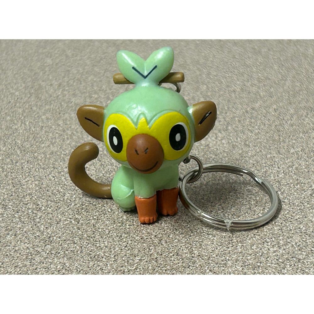 Takara Tomy Pokémon Monster Collection (Moncolle) MS-03 Grookey KeyChain Toy